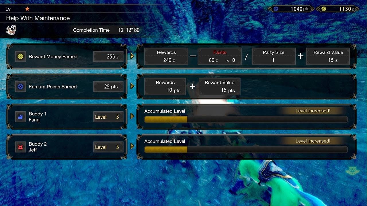 Monster Hunter Rise Help with Maintenance Quest