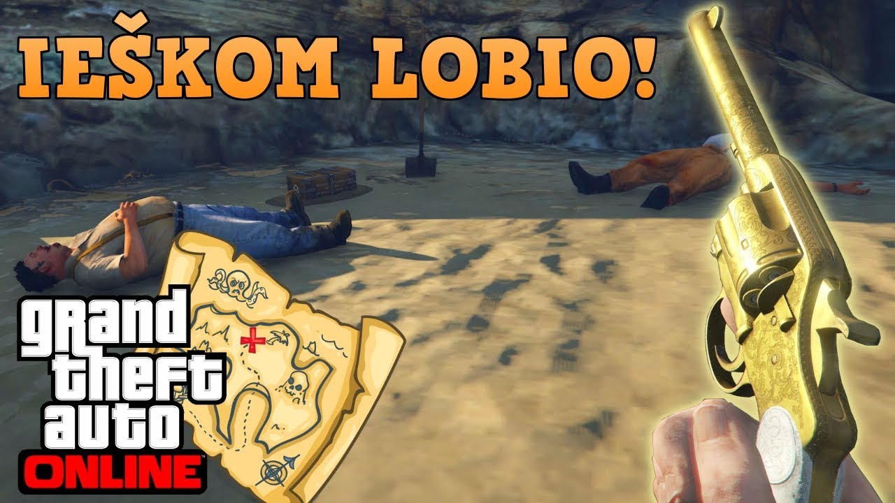 Edvisss Žaidžia - GTA Online #41 IEŠKOM LOBIO! :D