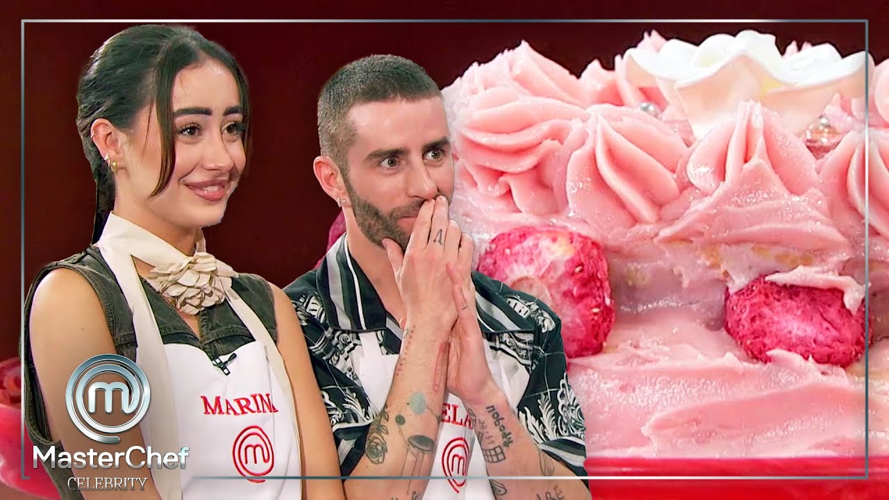 ¿Cómo de instagrameable es la tarta de Pelayo y Marina? 📸🍰 | MasterChef Celebrity 9