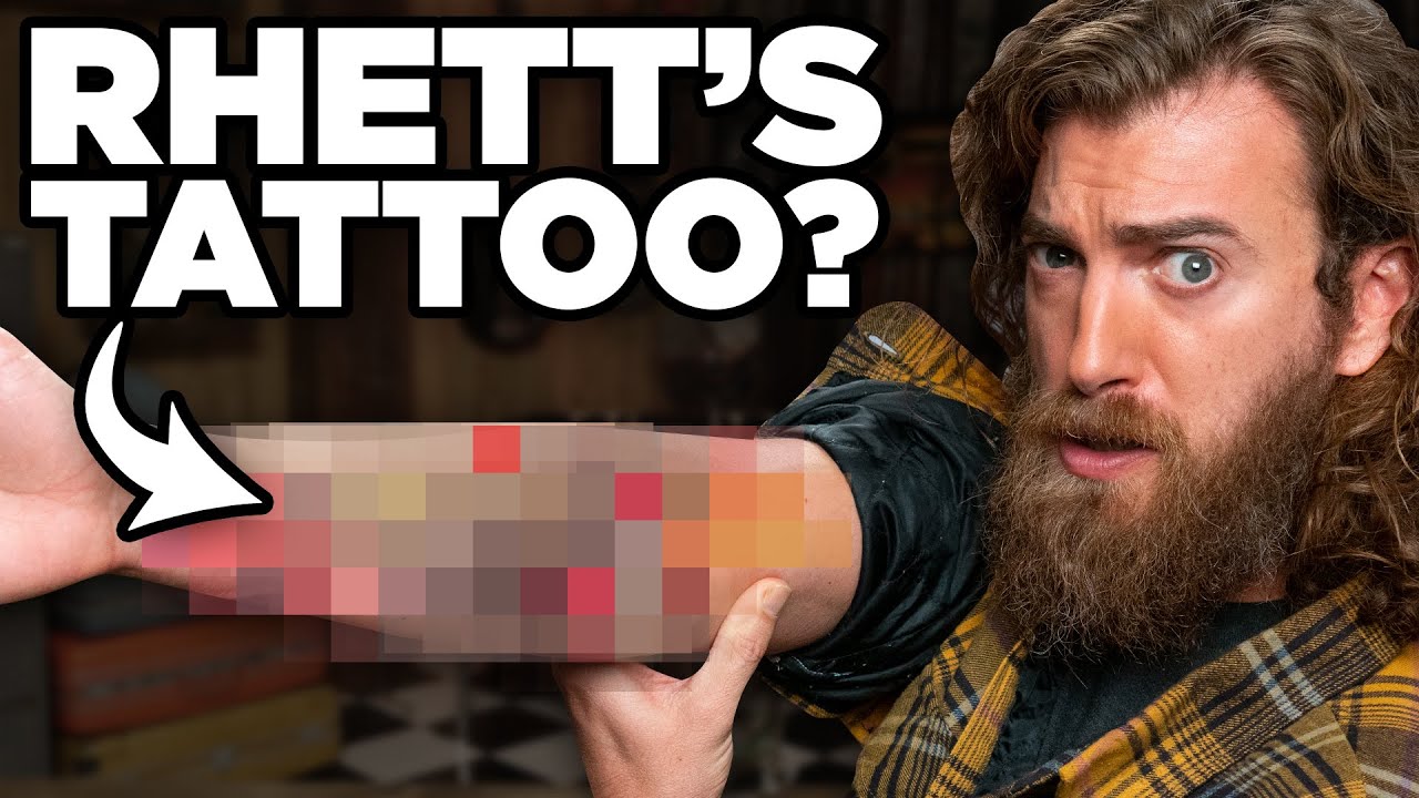 Rhett Has A New Tattoo