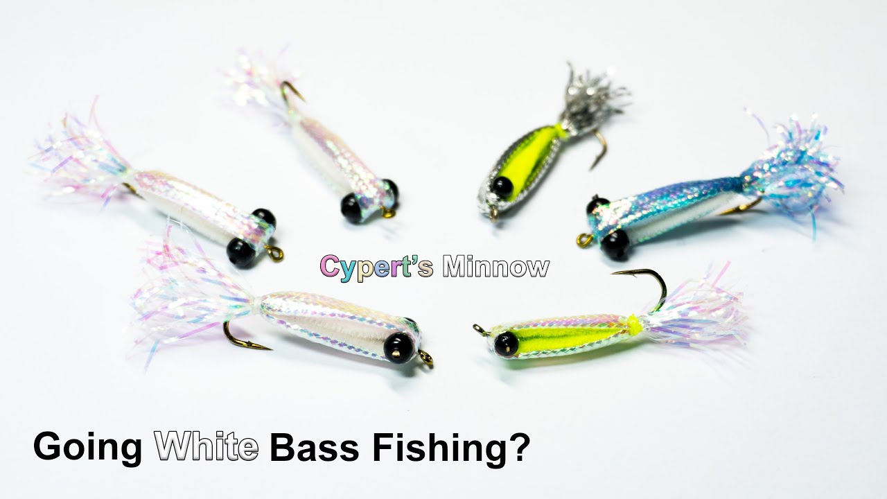 Cypert's Minnow - Great white bass fly - McFly Angler Fly Tying Tutorial