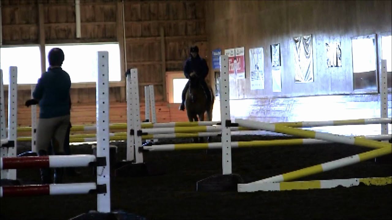 Anne Kursinski Demonstrating Proper Flatwork