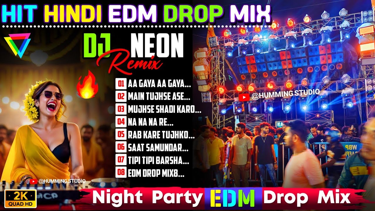 Top Hit Hindi Daru Party Edm Dance Mix✨DJ NEON REMIX✨Hindi Edm Songs Dj Susovan Remix✨Dj Siday Remix