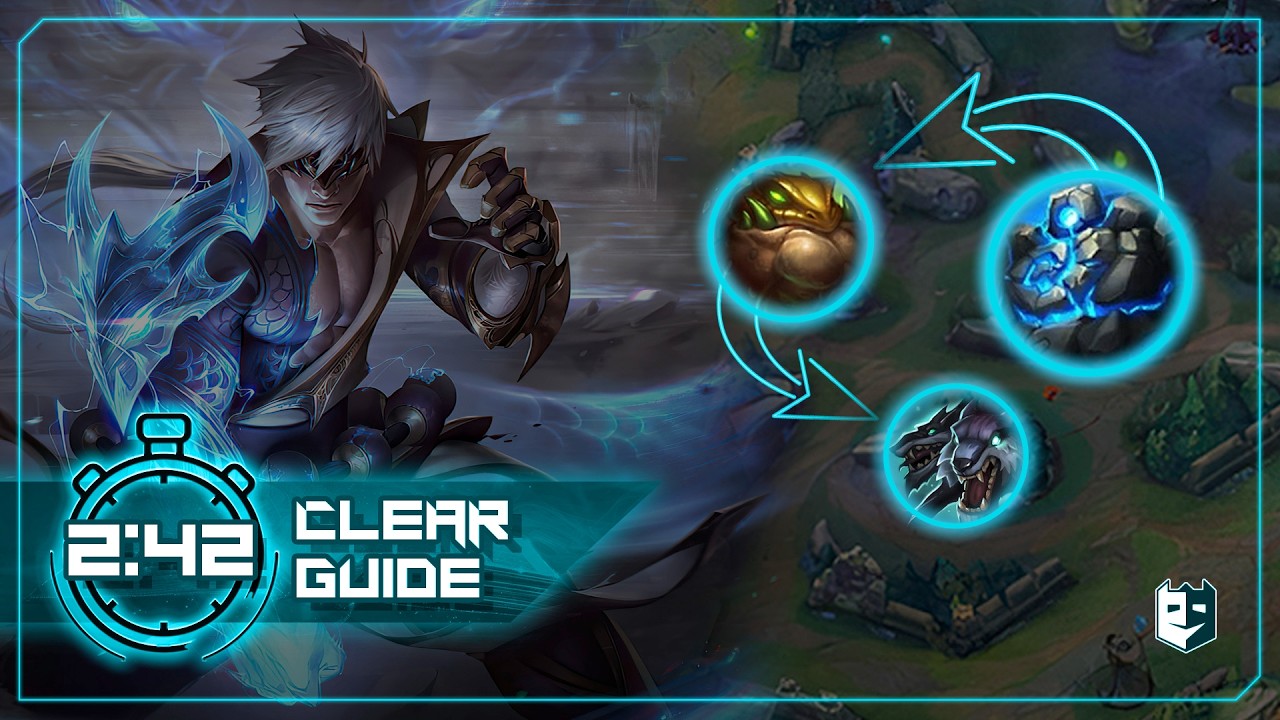 Lee Sin Full Clear Guide &ndash; 2:42 Blue Start Jungle Path (Explained)