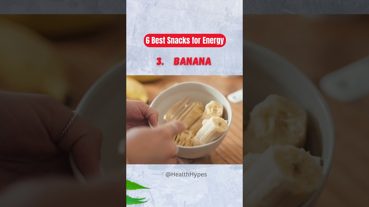6 Best Snacks for Energy - Health Hypes