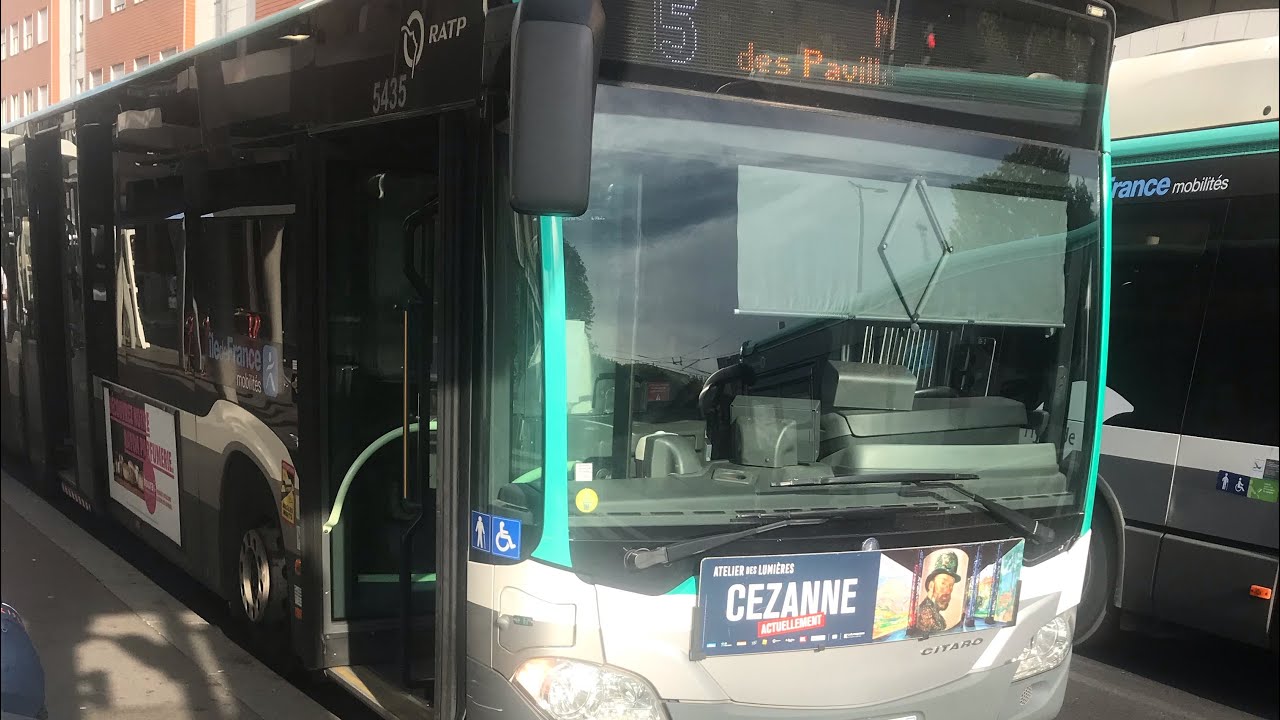 Trajet de Porte des Lilas à Mairie des Pavillons-Sous-Bois sur le bus 105