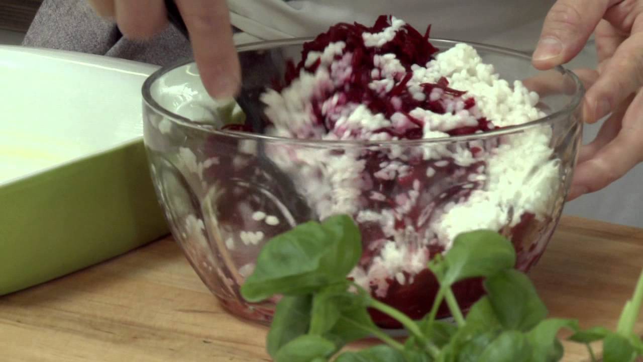 Punajuuri-jauhelihalaatikko