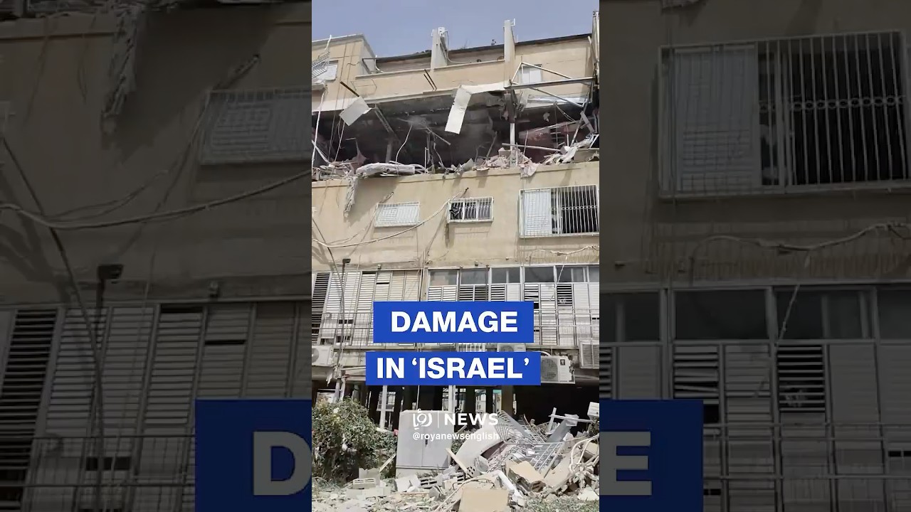 Iranian strikes cause widespread damage in central &lsquo;Israel&rsquo;