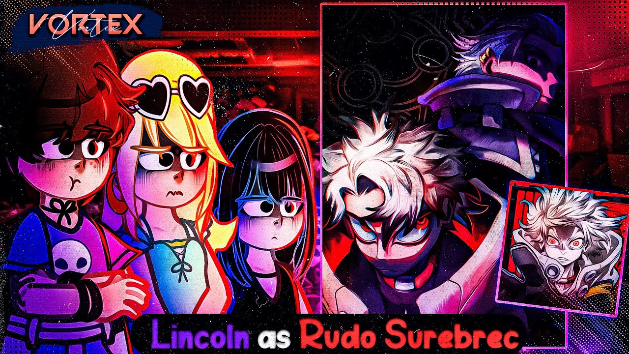 The Loud House React to Lincoln Future as Rudo Surebrec | Gacha React 🇧🇷/🇺🇸