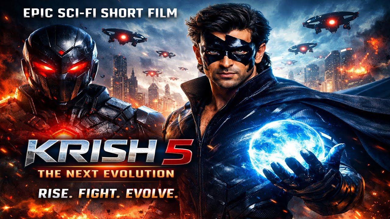 KRISH 5 : THE NEXT EVOLUTION | Epic Sci-Fi Superhero Short Film (4K)