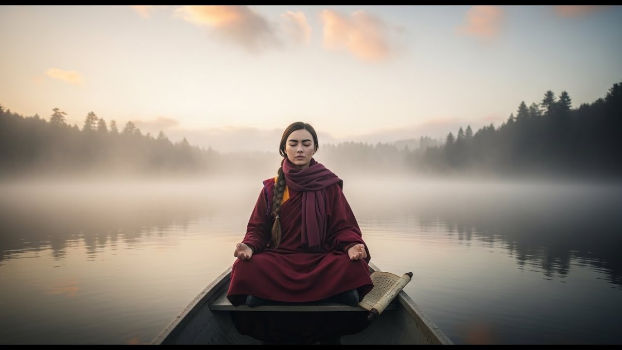 Under Moonlit Frozen Plains Tibetan Meditation With Sacred Himalayan Sounds For Healing Rest