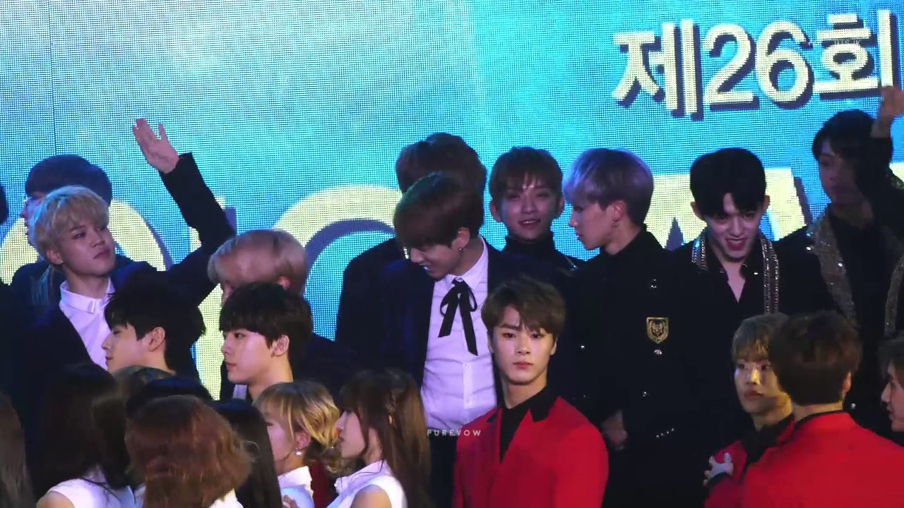 170119 서울가요대상 ending jungkook focus.