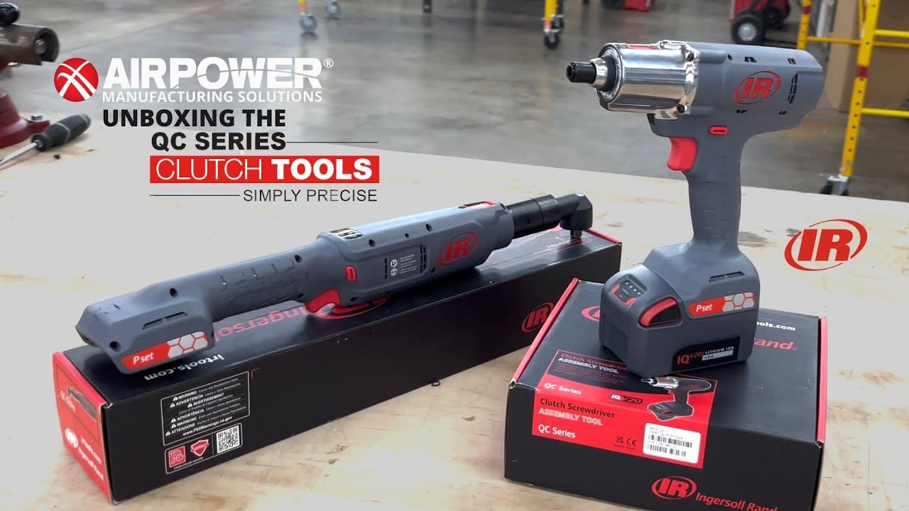 Air Power unboxes the new Ingersoll Rand cordless QC Series Clutch tool