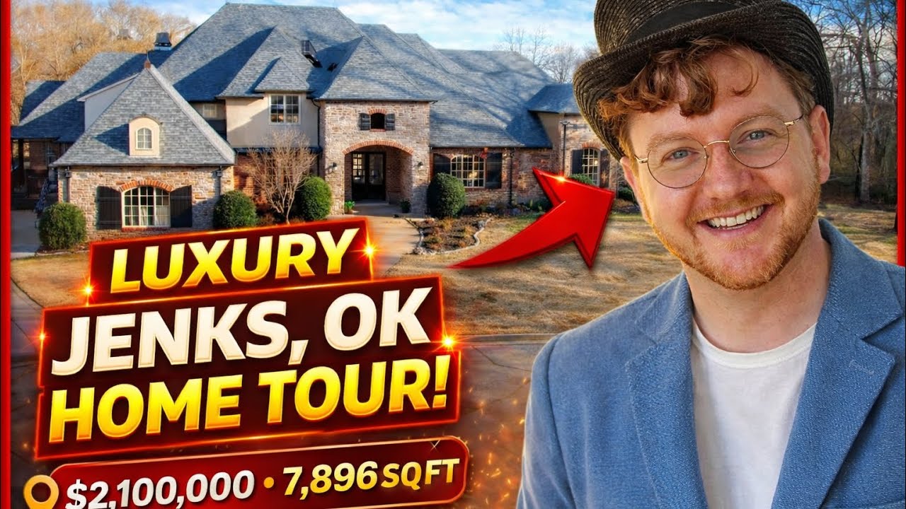 What $2.1 Million Buys in Jenks Oklahoma | Luxury Home Tour, Near Tulsa