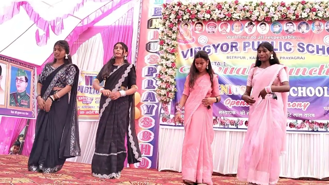 Class 8th girl ♥️ best performance at VPS 