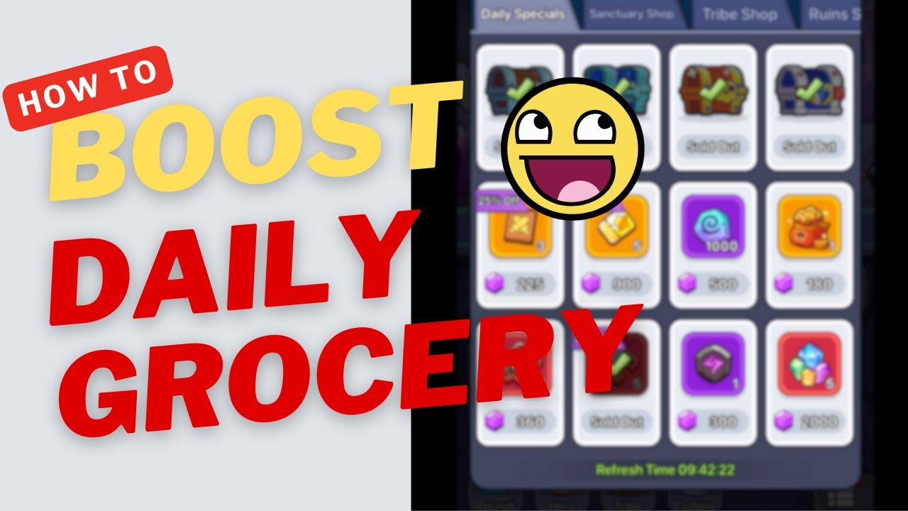 Mini Heroes Magic Throne Grocery Shops Guide!