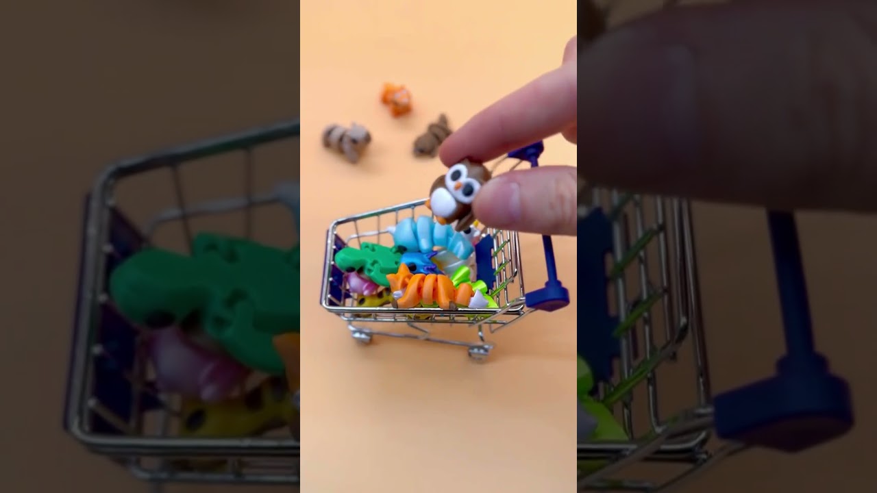 👀 Wiggles - Mini animais flex&iacute;veis!