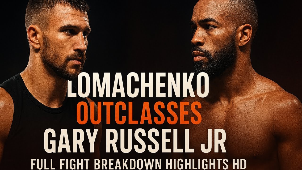 Vasyl Lomachenko Outclasses Gary Russell Jr | Full Fight Breakdown Highlights HD