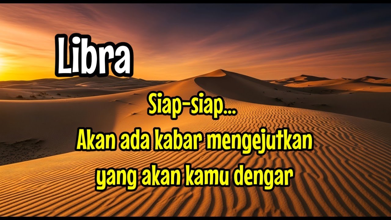 😱Libra🌹 Siap-siap...Akan ada kabar mengejutkan yang akan kamu dengar 🏵️