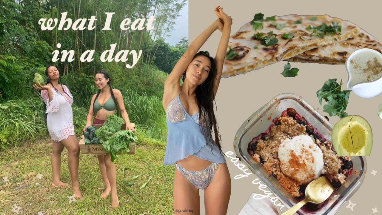 What I Eat in a Day to Feel Good | vegan comfort food