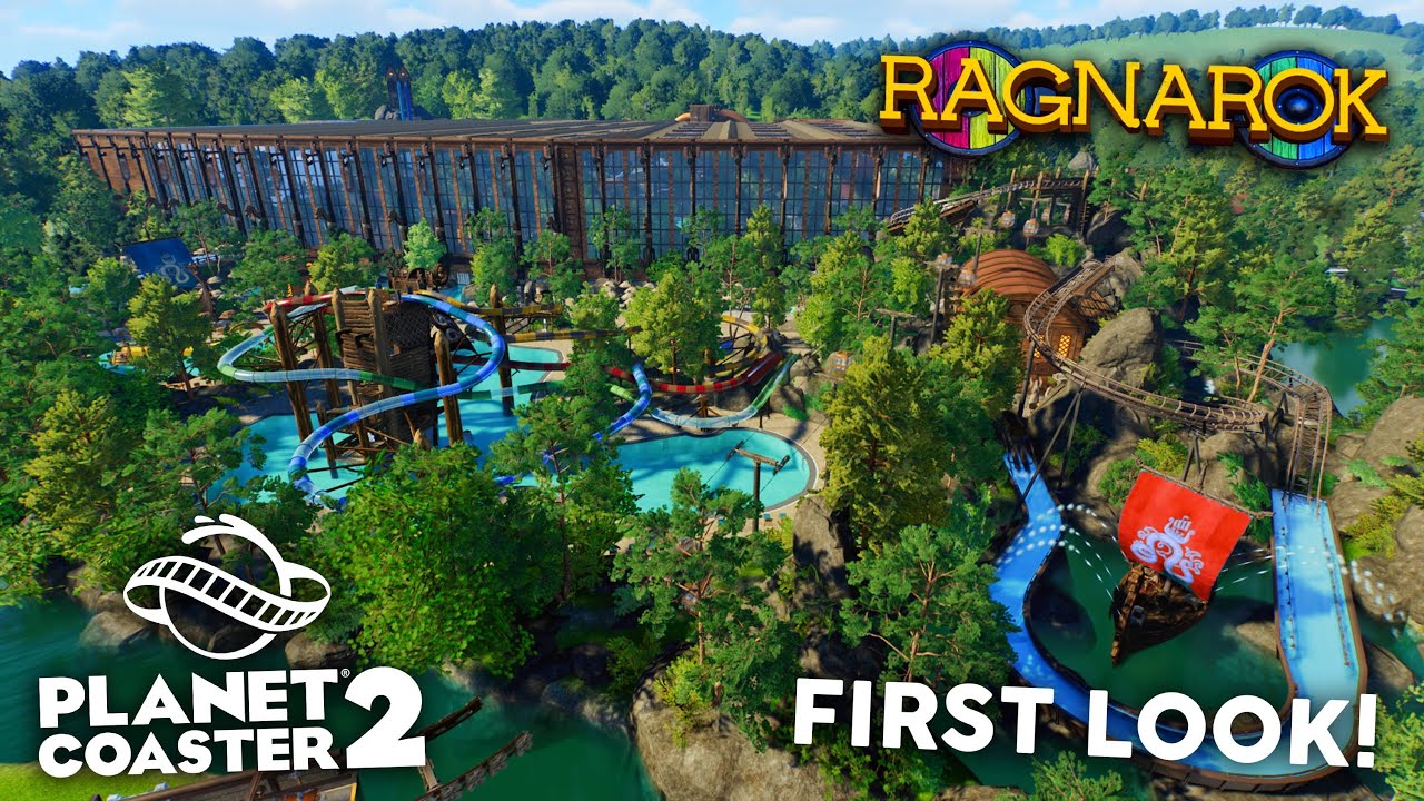 The BIGGEST Indoor Water Park in Planet Coaster 2! EP22