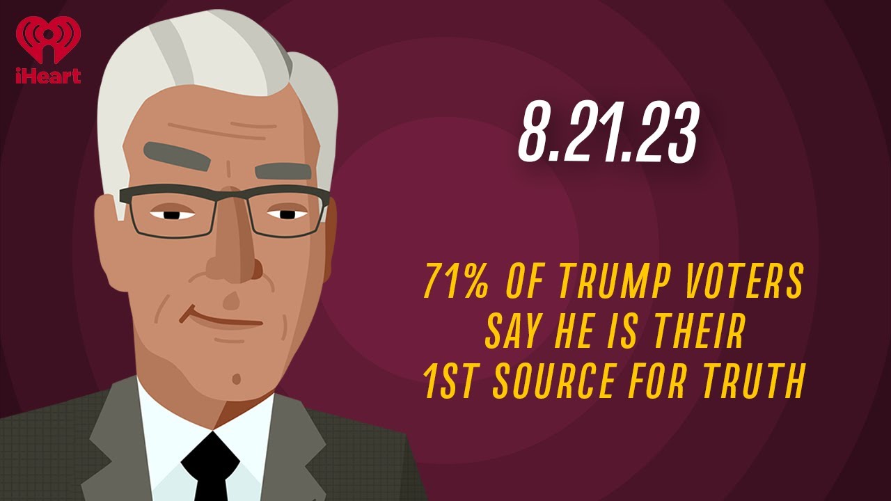 71% OF TRUMP VOTERS SAY HE IS THEIR 1ST SOURCE FOR TRUTH - 8.21.23 | Countdown with Keith Olbermann
