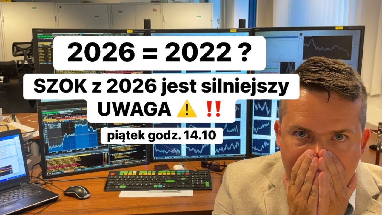 😡Czy dla giełdy rok 2026 będzie gorszy niż 2022 ...?😡