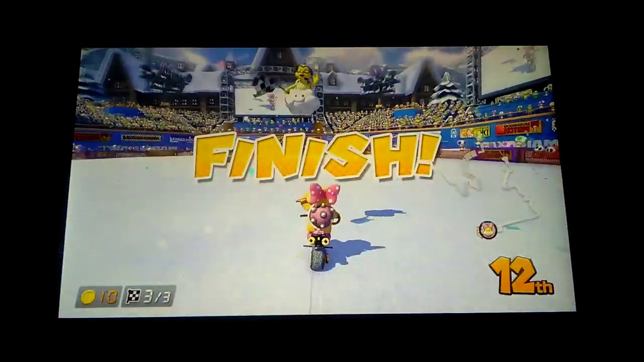 Mario Kart 8 Deluxe All Characters Lose Actions (Bikes)
