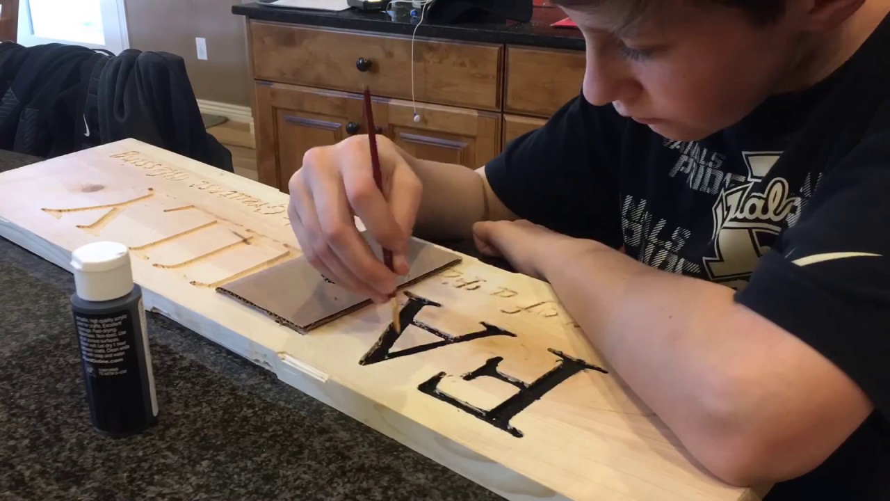 DREMEL WOOD ENGRAVING - FAMILY