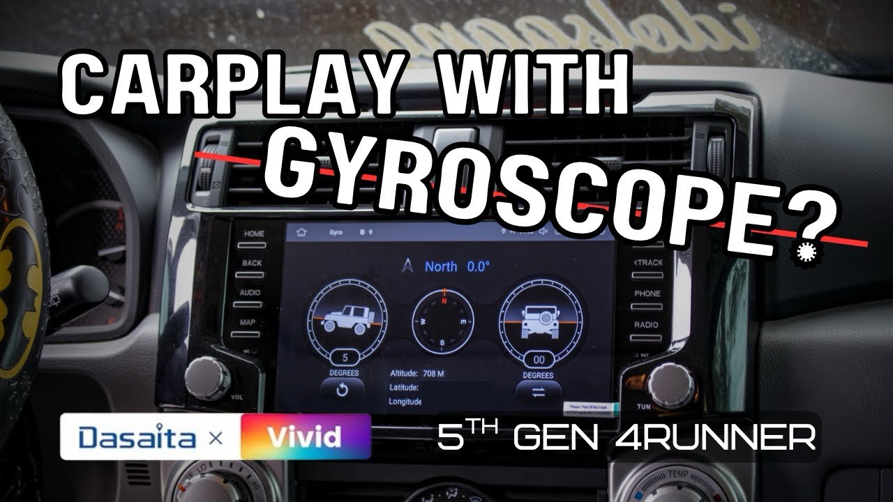 Dasaita Vivid 13 Headunit for the 5th Gen 4Runner | Install and Review