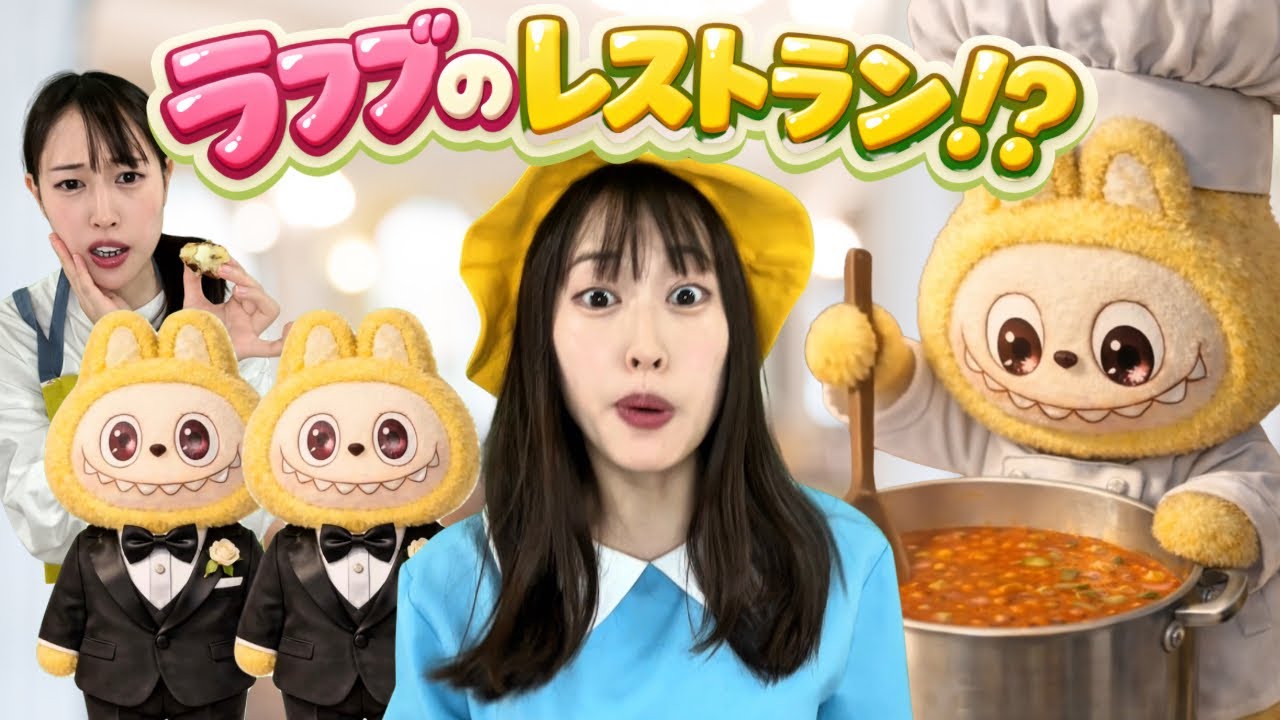 【異世界】ラブブのレストランが悪質でした、、😱😱