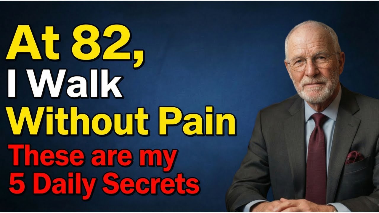 I’m 82 and Still Walk Without Pain — These 5 Daily Habits Saved My Knees