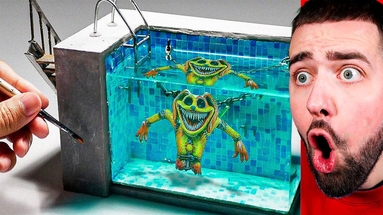 CRÉATIONS les PLUS BIZARRES de POPPY PLAYTIME CHAPITRE 3 ! Je pète un câble !! 😨