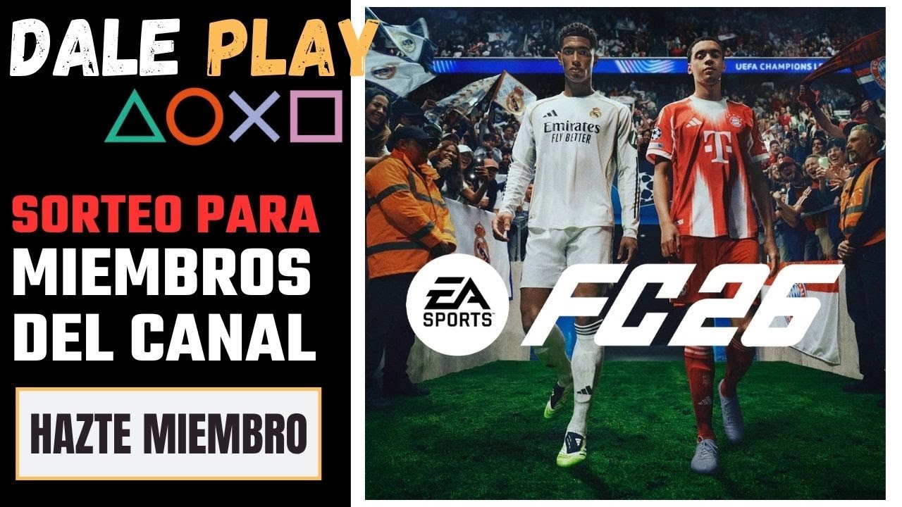 Sorteo (Octubre) para miembros del canal | FC 26 (PS5) sellado