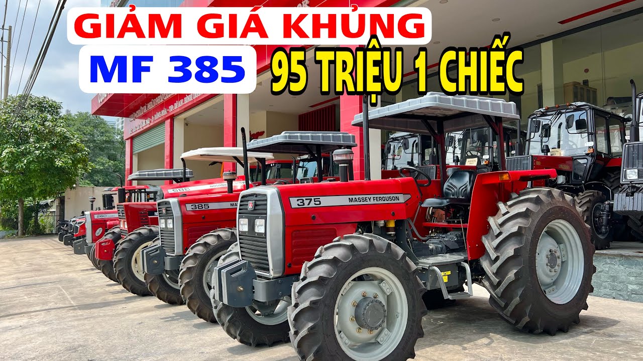 Giá ưu đãi khủng trong tháng 10 cho dòng máy cày massey ferguson lên đến 95 triệu đồng