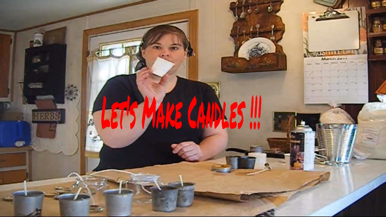 How to Make Candles for Pennies- DIY PRIMITIVE CANDLES