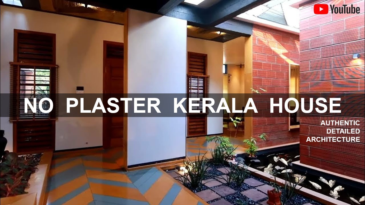No plastering Natural Finish House #Thrissur #letsbuildit #porotherm #eco #naturalcooling #coolhome