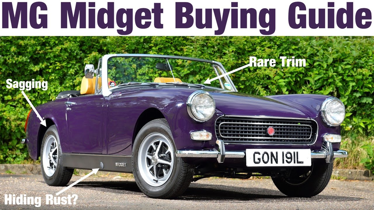 Руководство по покупке MG Midget — интересный и доступный классический спортивный автомобиль!