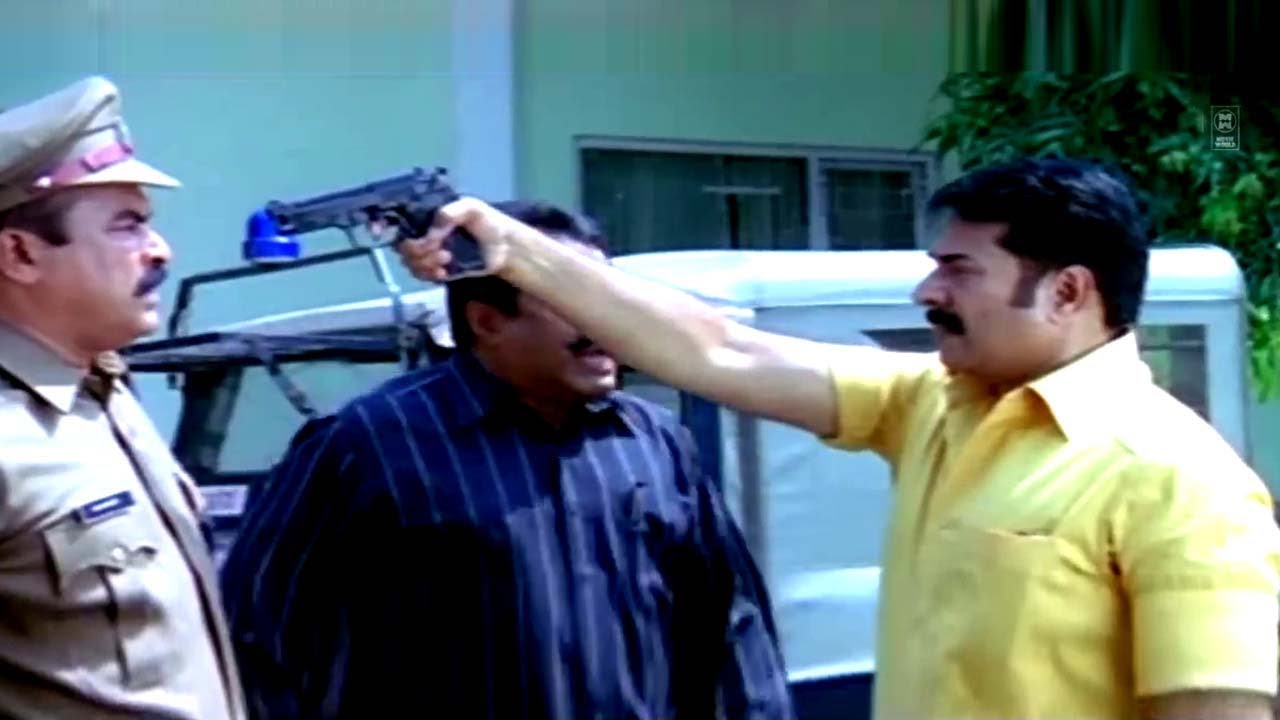 പൊട്ടിച്ചു കളയും പന്നി ഞാൻ | Roudram Malayalam Movie scenes | Mammootty Malayalam Movie scenes