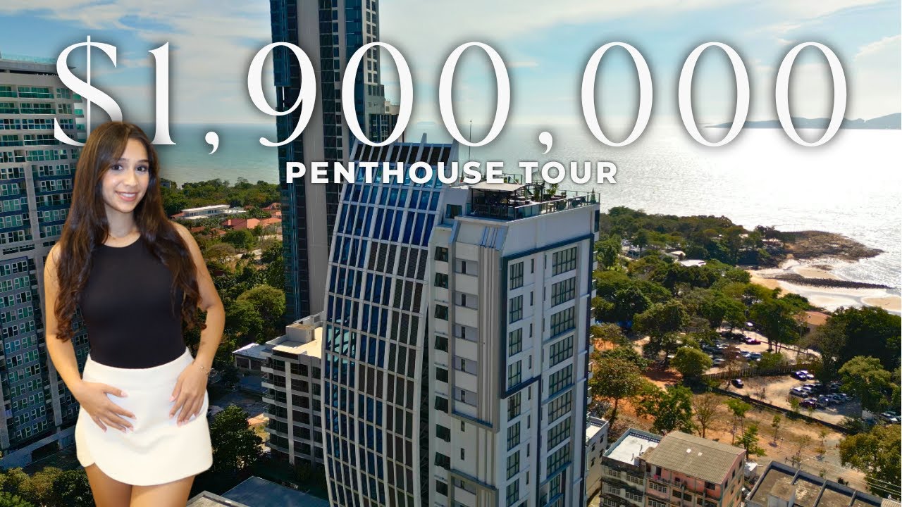 Inside a $1.9M (69M THB) Sea View Luxury Penthouse