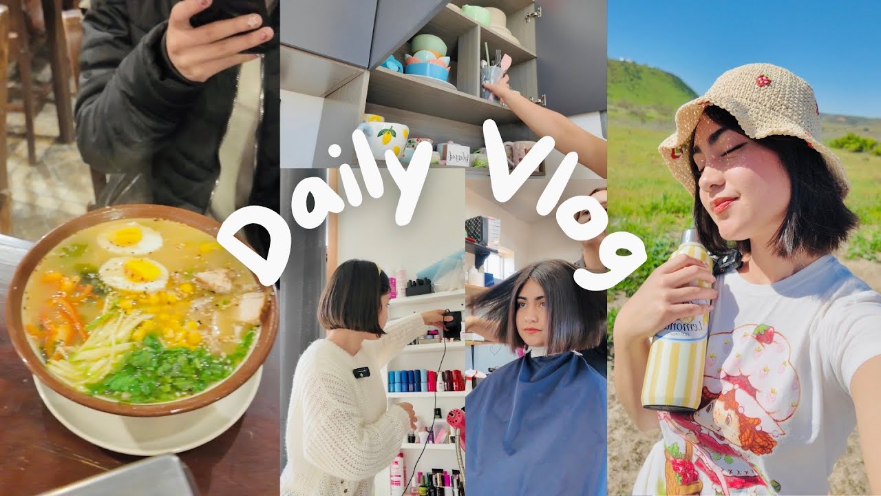 Vlog de chica de pueblo 🍃 corte de pelo 🌸 manicurista y emprendedora 🧚