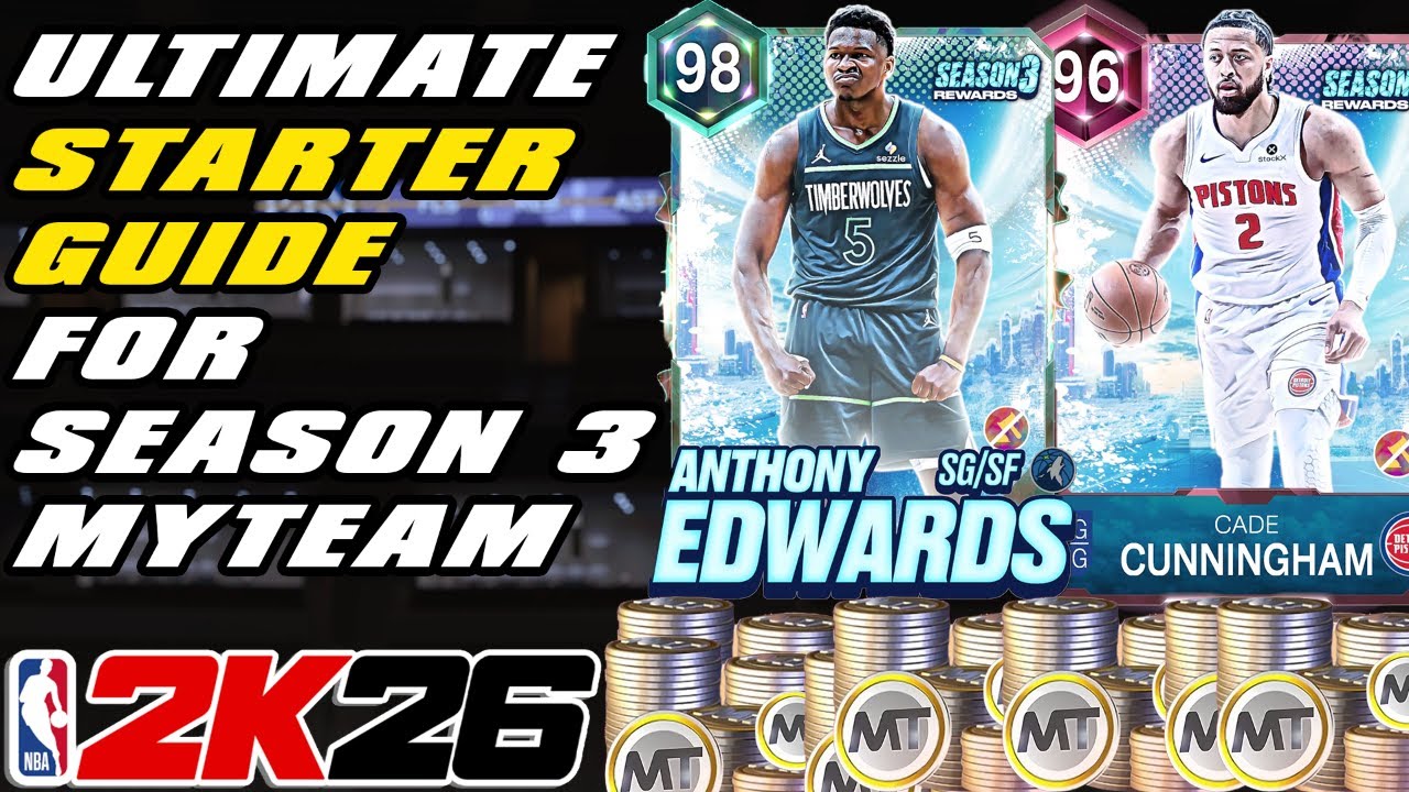 ПОЛНОЕ РУКОВОДСТВО ДЛЯ НАЧИНАЮЩИХ 3-ГО СЕЗОНА В NBA 2K26 MYTEAM! ВОТ КАК НАЧАТЬ MYTEAM ПРЯМО СЕЙЧАС!