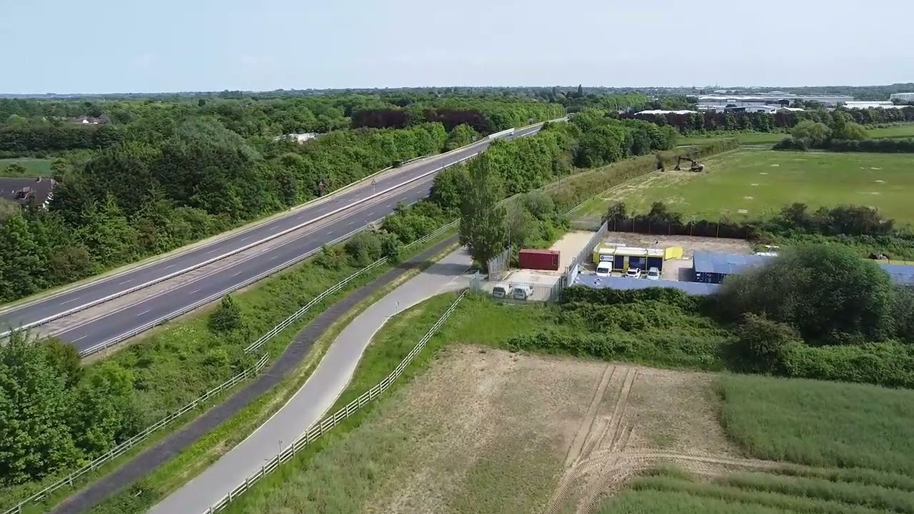 Hurn Road , Peterborough - DJI Mini SE