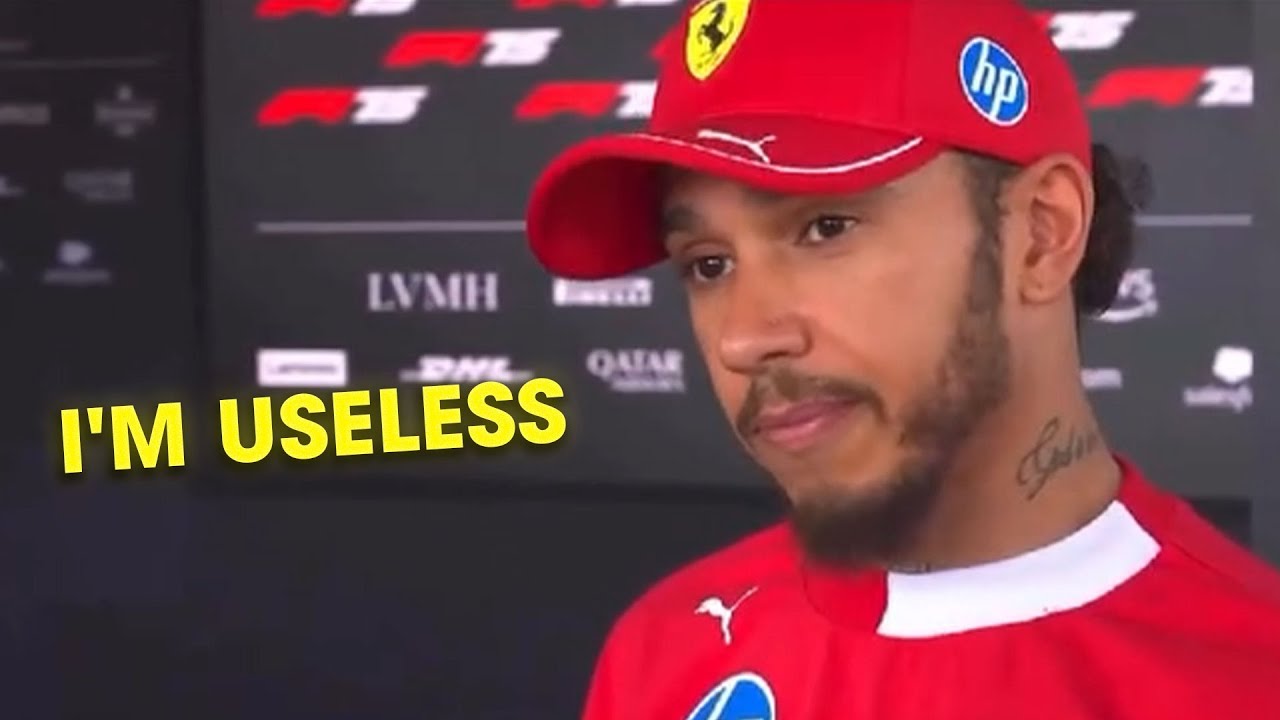 Lewis Hamilton at Ferrari but He’s Getting Increasingly Depressed