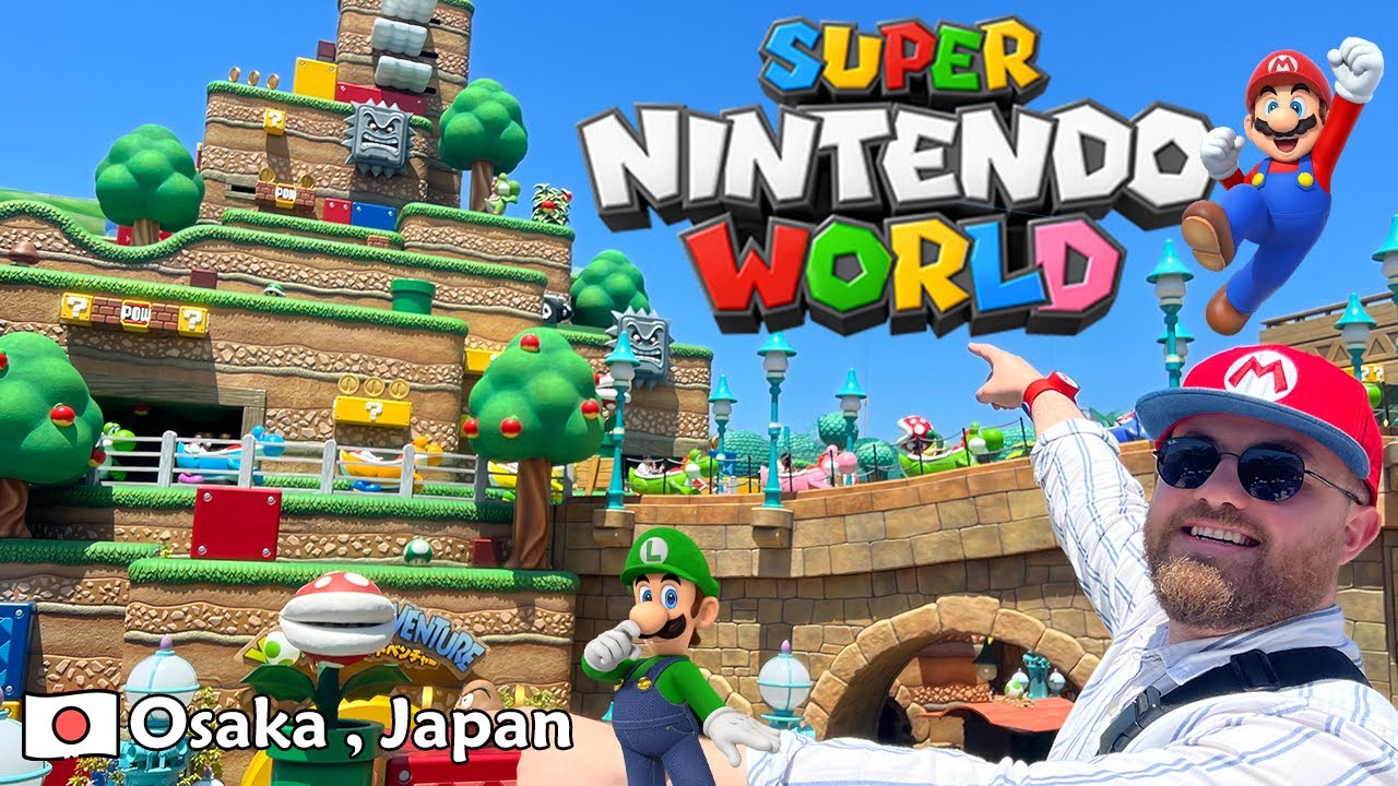 رحنا عالم نيتندو اوساكا اليابان Universal Studios Super Nintendo World