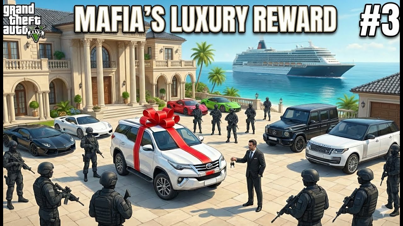 MAFIA GIFTED ME A LUXURY FORTUNER 😳🔥 | GTA 5 GAMEPLAY #3