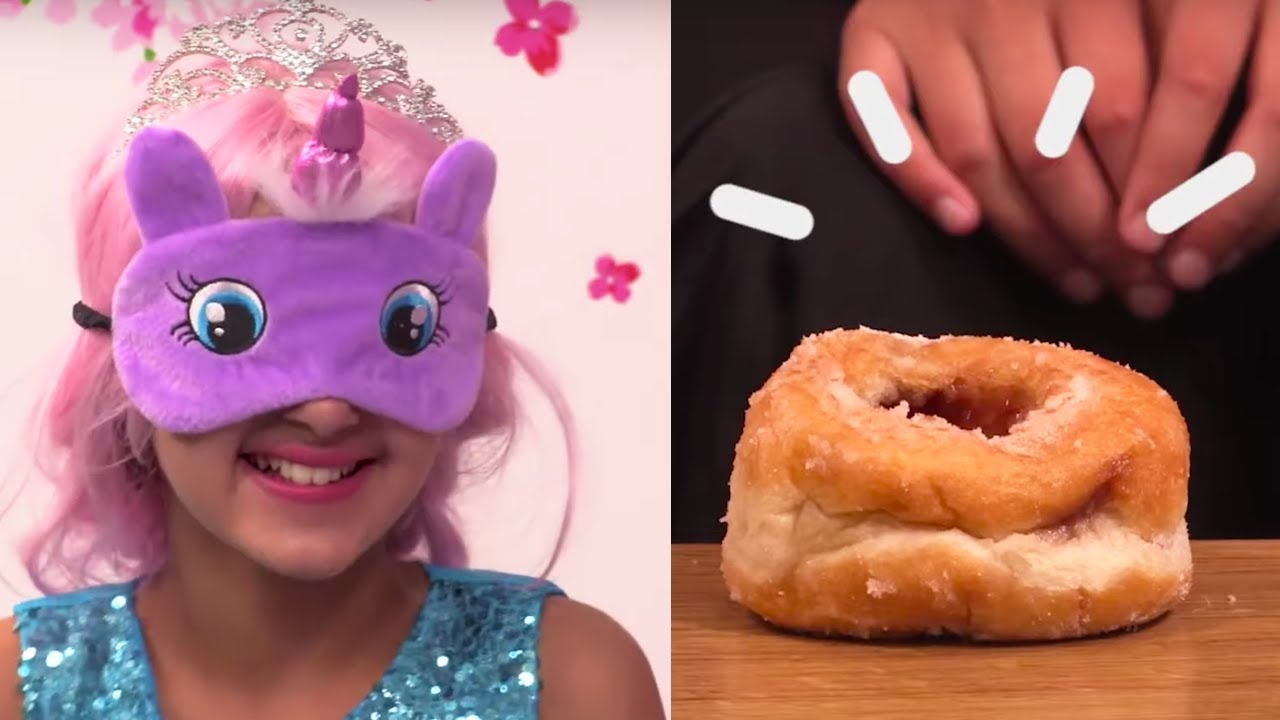 Try Not To Eat Challenge | Kiddyzuzaa - Princesses In Real Life