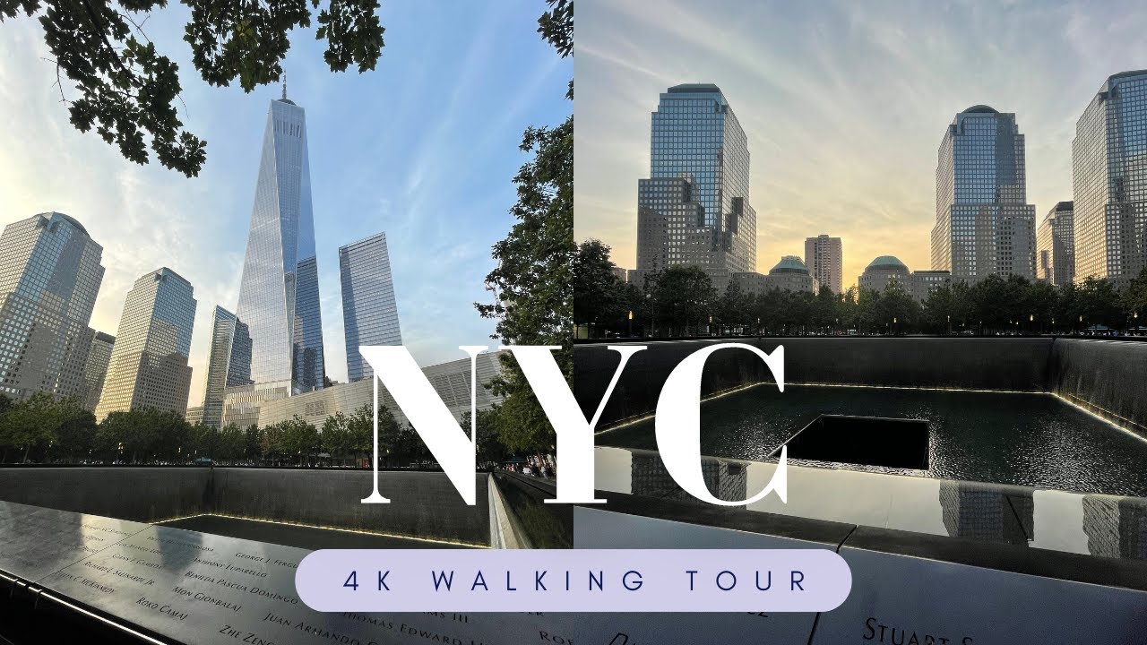 NYC Walking Tour | One World Trade Center to South Street Seaport | 4K UHD