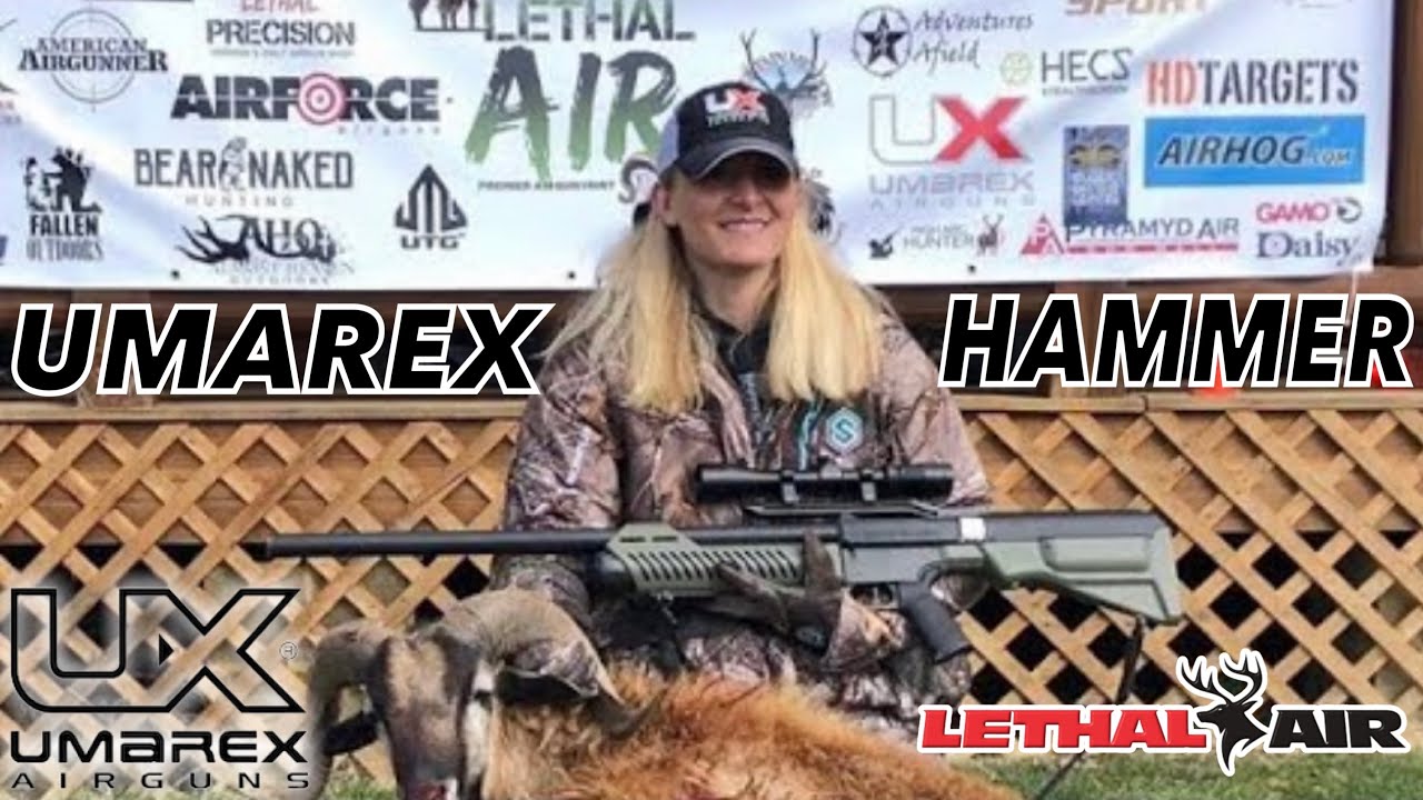 Umarex Hammer 50 cal hunt at our 1st annual Lethal Air big bore airgun hunt