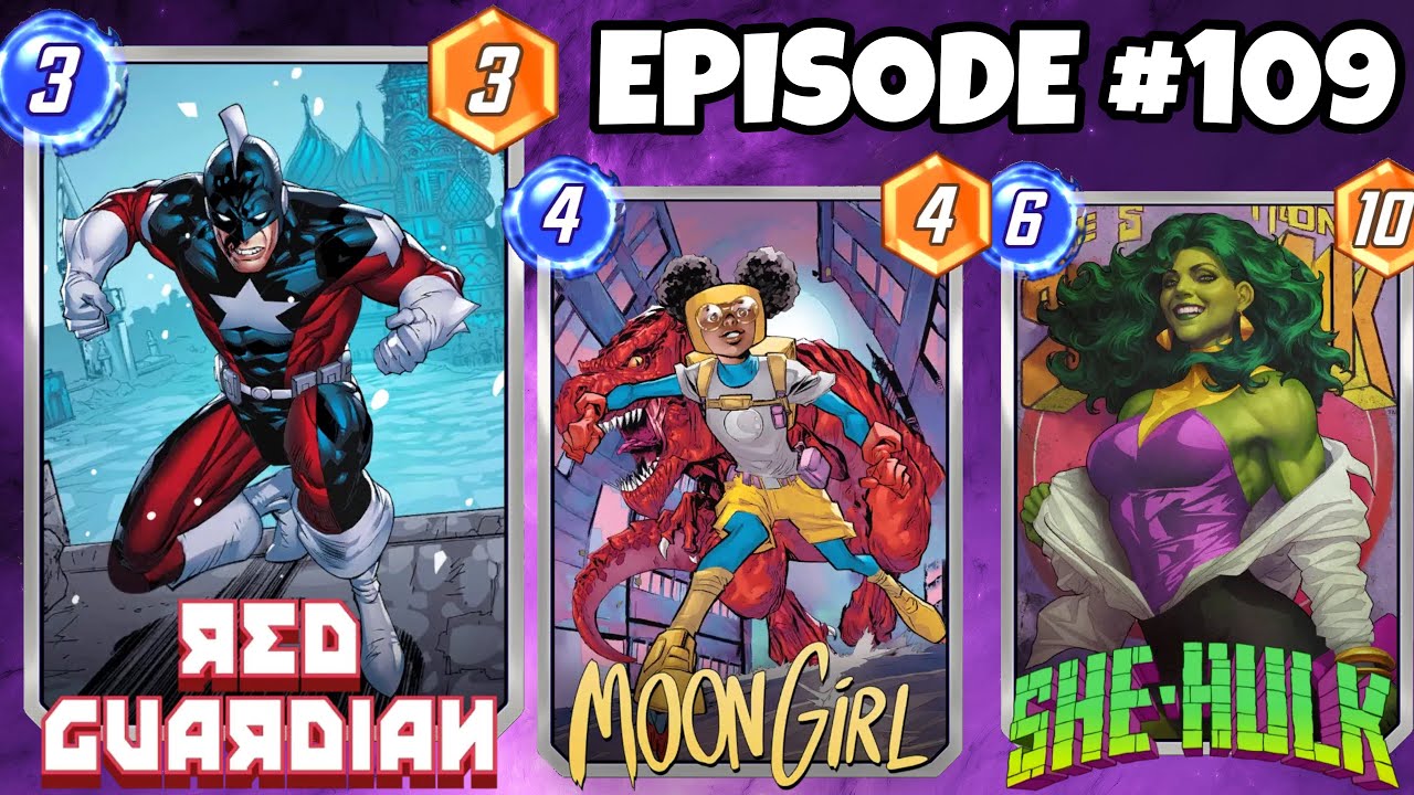 Marvel Snap Daily Replay Episode 109 - Red Guardian & Moon Girl